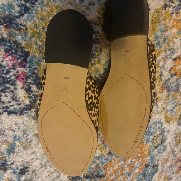 caslon leopard mules